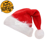 【In Stock】Christmas Cosplay Long Velvet Santa Hat Props Prop
